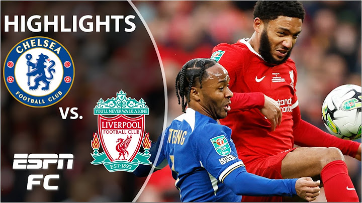 🚨EXTRA TIME THRILLER! 🚨 Chelsea vs. Liverpool | Carabao Cup Highlights | ESPN FC