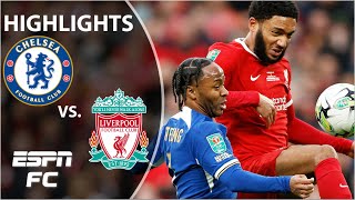 🚨EXTRA TIME THRILLER! 🚨 Chelsea vs. Liverpool | Carabao Cup Highlights | ESPN FC image