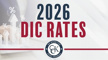 2026 VA Dependency and Indemnity Compensation (VA DIC) Rates