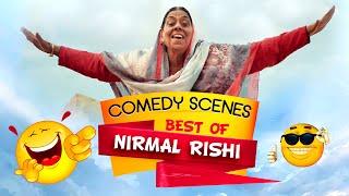 Best Of Nirmal Rishi | Punjabi Comedy Scenes | Funny Scenes | Ni Main Sass Kuttni | Yellow Music