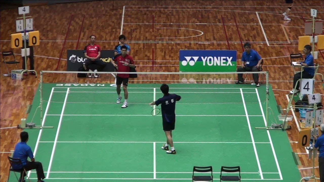 坂井 一将 東京 Vs 古財 和輝 京都 Ms 準々決勝 社会人バド17 Youtube