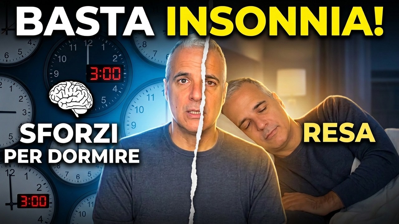 Arrendersi al sonno: perché è il modo per battere l'insonnia
