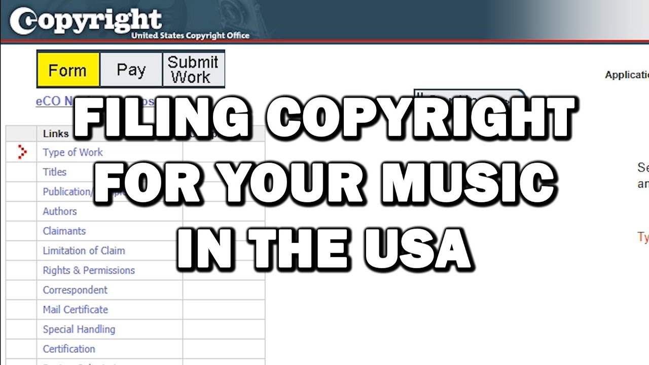 how to file for a copyright how to file for a copyright