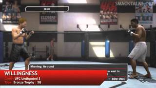 UFC Undisputed 3: Willingness Achievement screenshot 4