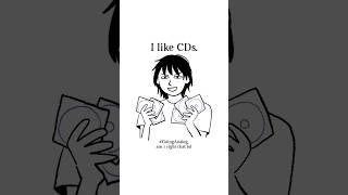 Just another Gen Z who likes CDs. #shortsart #art #comic #fyp #digitalart #artist #cds