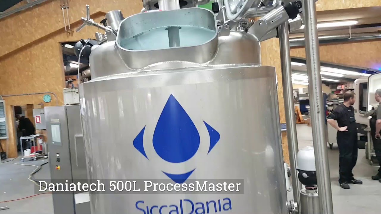 ProcessMaster 500L - Emulsifying starch into fresh cheese