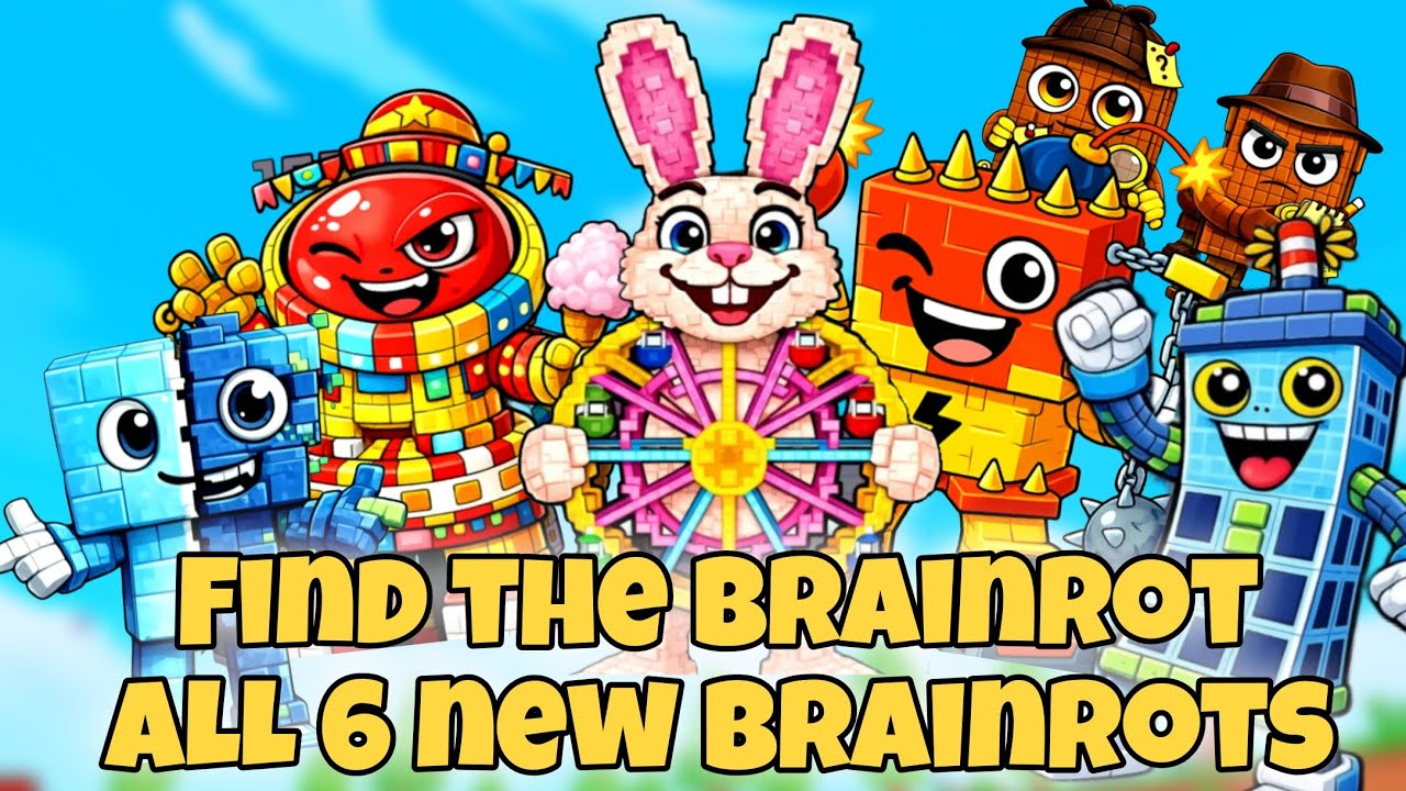 How To Get ALL 6 NEW BRAINROTS in Find the Brainrot 323 Roblox!