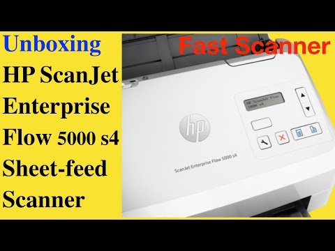 HP ScanJet Enterprise Flow 5000 s4 Sheet-feed Scanner, How to scan documents with 5000 s4