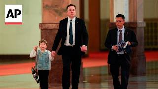 Chinese premier meets Elon Musk, Jensen Huang and Tim Cook in Beijing