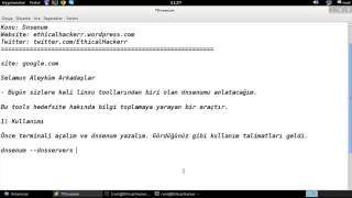 Kali Linux - Dnsenum