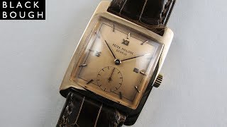 Patek Philippe Ref 2433R Pink Gold Vintage Wristwatch Made In 1952