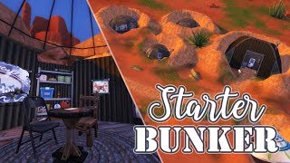 📡 Starter Bunker ☢️ | CLOSED giveaway | Sims 4 Speed Build | @PenappleYT