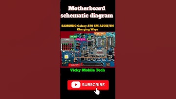 SAMSUNG Galaxy A70 SM-A705F/FN Charging Ways #motherboard #schematic #diagram #shorts