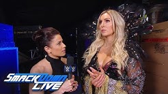 Charlotte Flair reacts to being chosen to face Ronda Rousey: SmackDown LIVE, Nov. 13, 2018