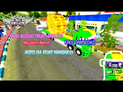 MOD BUSSID TRUK  HINO  NEW GEN FREE DOWNLOAD  Bus 