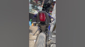 Foldable tail tidy #bikers #bikeaccessories #superbikes #yamaha #yamahar15 #exhaust #ninja #zx10r