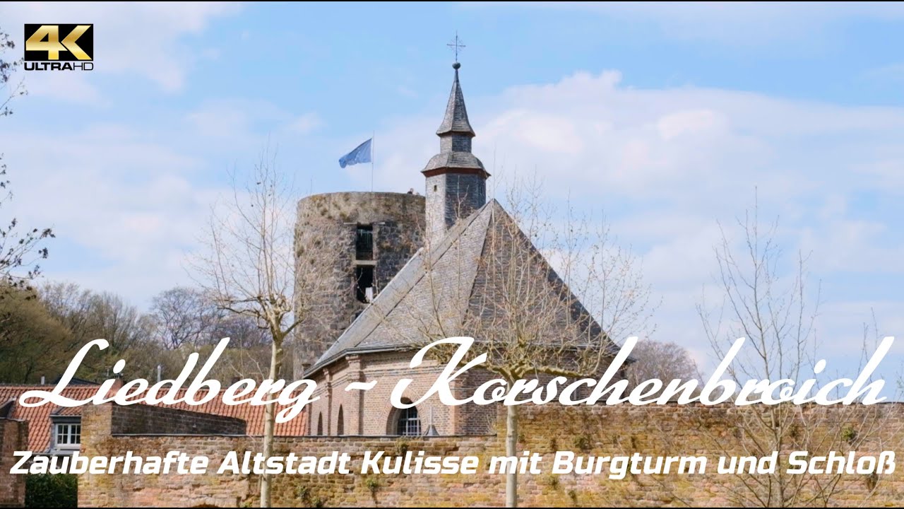 4K Liedberg Historische Altstadt Germany X-T4 Viltrox 33mm & DJI Pocket 2 Caste Historic Old Town