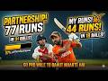 77 Runs in 31 Balls! 💥 | My 44*(18) Carnage Innings