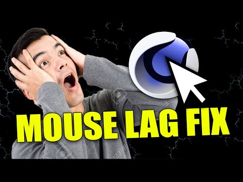 C4D MOUSE LAG / VIEWPORT LAG /  REFRESH RATE  FIX