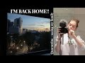 Back home for the summer! quarantine and seeing my family again (VLOG)