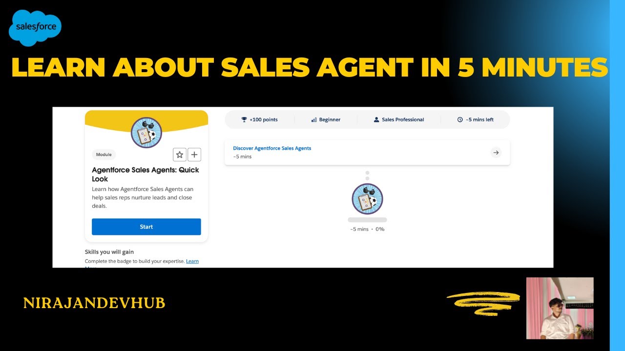Learn About sales Agent in 5 minutes| Discover Agentforce Sales Agents ...