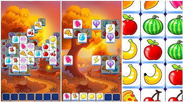 Tile Club Match Puzzle Gameplay 3 , Android Games ios Walkthrough Simulator Think Brain Puzzle