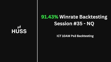 91.43% Winrate Backtesting 10AM Po3 Ep. 35 | Daytrading Backtesting Session (Live & Unfiltered)