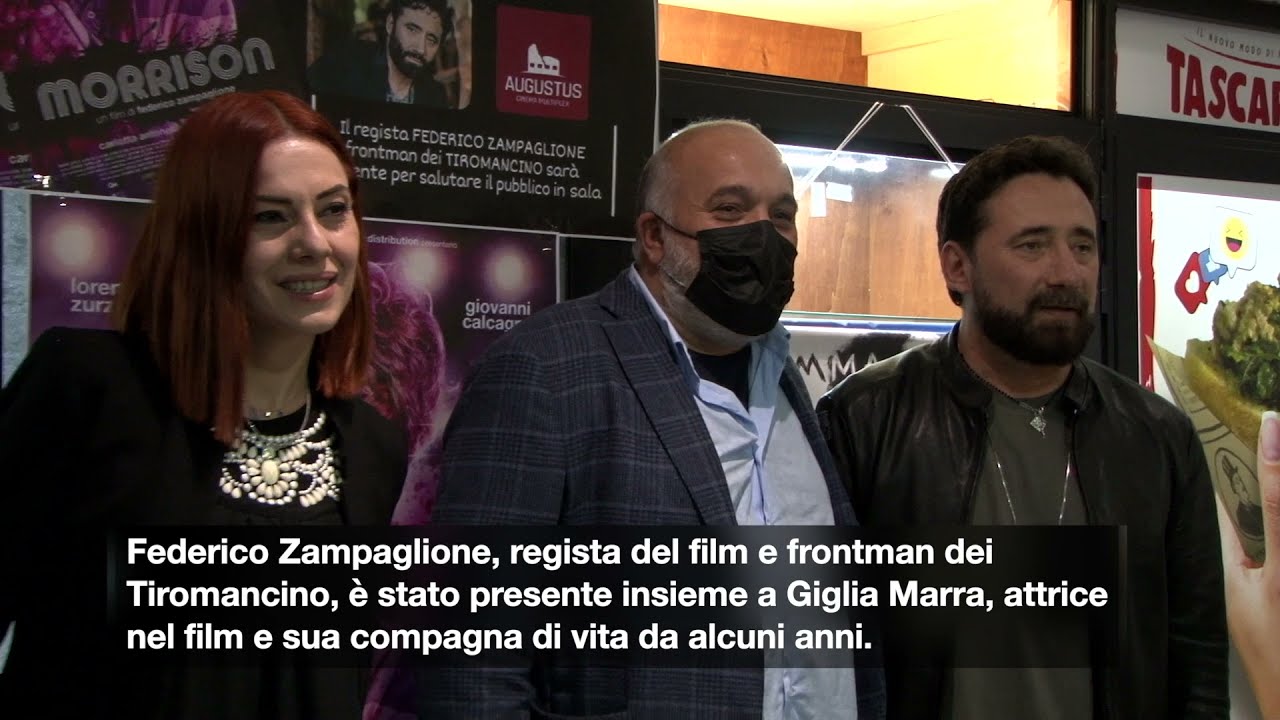 Federico Zampaglione in tour al Cinema Augustus di Velletri per presentare il  nuovo film 