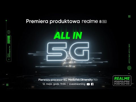 Premiera realme 8 5G | Szybkość nieskończoności