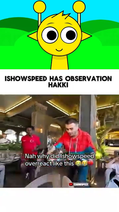Bro Ishowspeed has observation hakki 😭🙏 #wgitachi