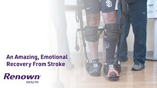 an amazing, emotional recovery from stroke