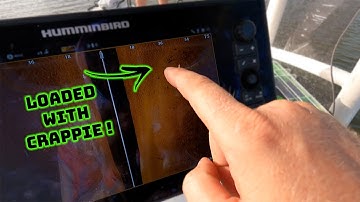 How to use SIDE IMAGING to find CRAPPIE !!
