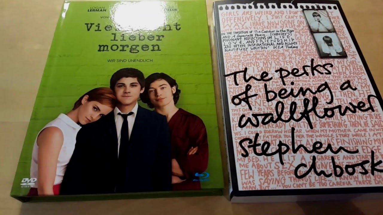 The Perks of Being a Wallflower Vielleicht lieber MEDIABOOK (Bluray) und Buch The Perks of Being a Wallflower Vielleicht lieber MEDIABOOK (Bluray) und Buch