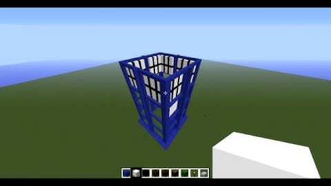 The Building Of My Minecraft Tardis #2