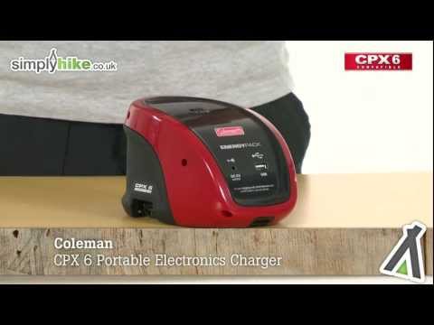 Coleman CPX 6 Portable Electronics Charger - www.simplyhike.co.uk