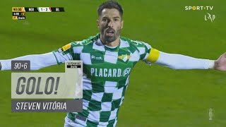 Goal | Golo Steven Vitória: Moreirense (2)-2 Gil Vicente (Liga 21/22 #12)