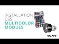 Installation des multicolor moduls i xounts