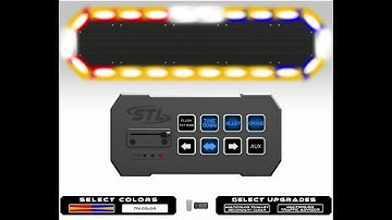 DEMO: MultiColor K-Force® Full Bar Interactive Player! SpeedTechLights.com