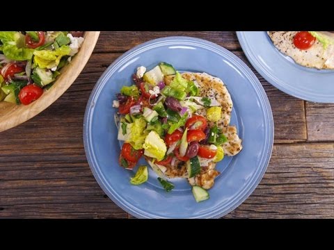 Greek-Style Chicken Paillard