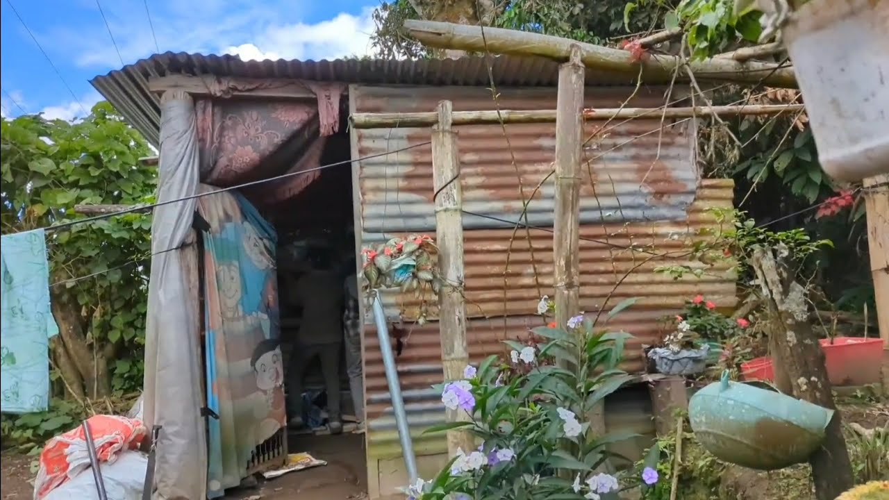 Gringo regala una casa 🏡 Pareja de ancianos viven en casa de plástico y lamina podrida @MURPHSLIFE 