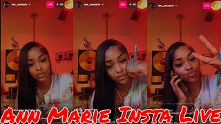 Ann Marie Insta Live #iiiamannmariewifey#loveannmarie#annmarie#teamannmarie#PPG5E