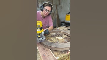 Smooth and Simple Circle Cuts with the CircleGuideKit™ #diy #wood #routing