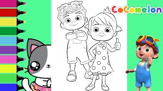 Most Adorable Cute Free Printable Cocomelon Coloring Pages