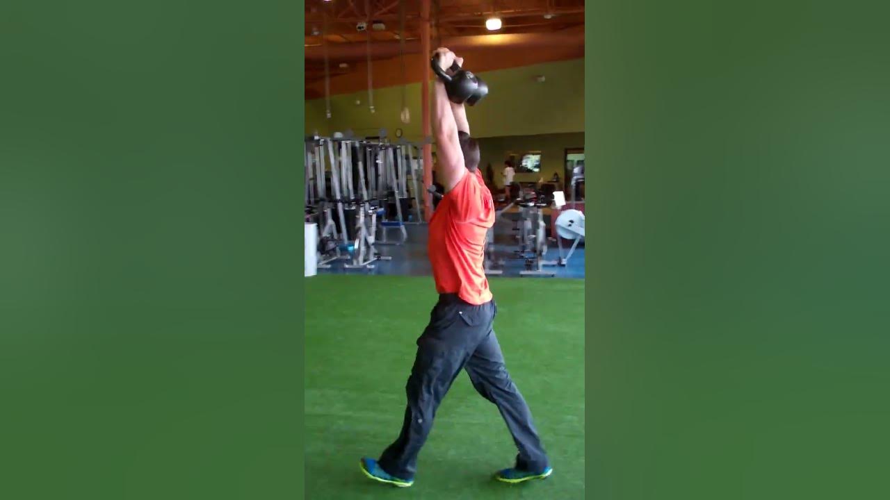 Watchful teknisk Tilbagetrækning Kettlebell Overhead Carry - YouTube