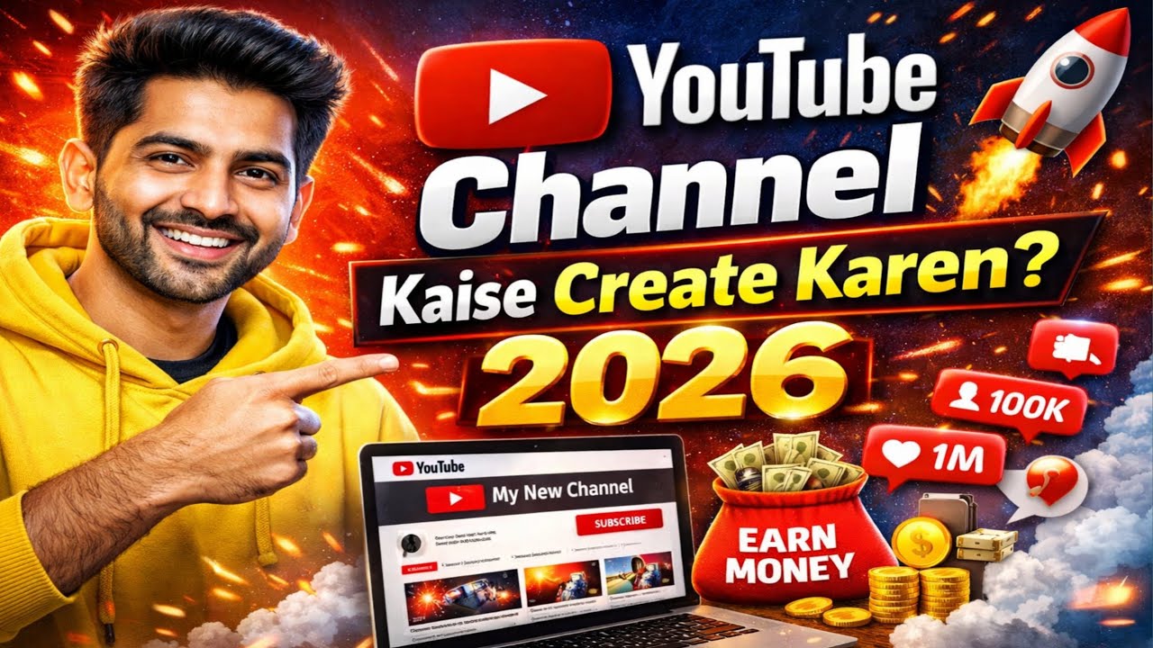 How To Create A New YouTube Channel 2026 Step By Step Full Guide 