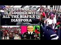 The street of uk is flooded by all biafra in diaspora