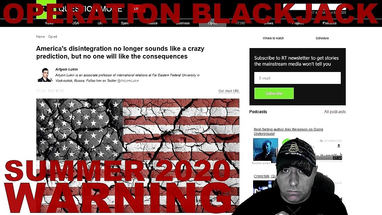 OPERATION BLACKJACK WARNING SUMMER 2020 YouTube
