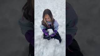 Sledding at snowman’s hill #christmas #sledding #winter #familyvlog