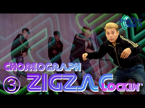 【Poppin` Freestyle 振付】③ zigazg [ 初心者 / 中級 ] クロスハンド / ドルフィン