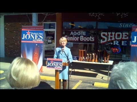 Elizabeth Ames Jones - US Senate Candidate - Campaign Kickoff